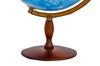 Physical Globe 42 Cm. Wooden Base