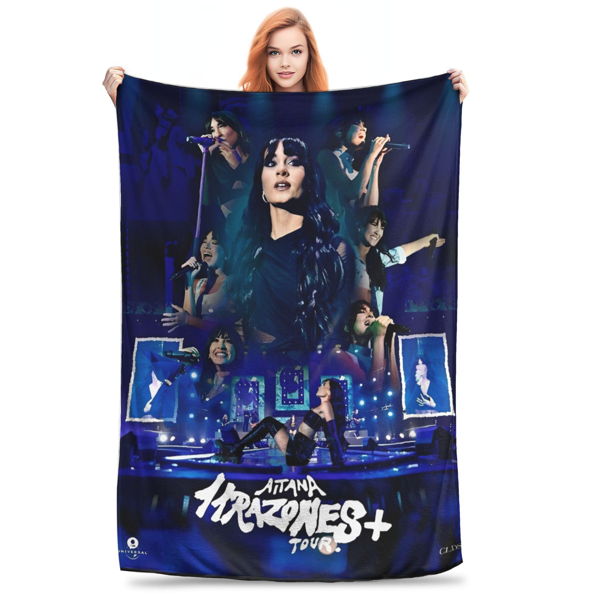 

Aitanaed Cuarto Azul Album Blankets Flannel Throw Blanket Bedroom Sofa Personalised Lightweight Bedsprea, 30x40in