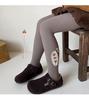 Minliu Autumn & Winter Candy Color Knitted Leggings for Girls - Baby Pants Outerwear & Tights Socks Combo