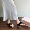 Fashion CRLAYDK Fashion Womens Leopard Flip Flops Wedge Walking Ring Toe Summer Beach Slippers Indoor Outdoor Travel Leather Slides