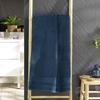Towel or Bath Sheet 70 X 130 Cm Tendresse Sapphire Blue
