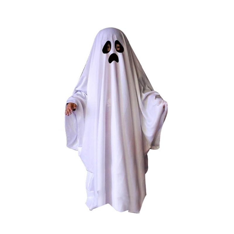Kids Halloween Scary Hooded Cape, Halloween Scary Cloak Cosplay Costumes Halloween Cape Scary Costume