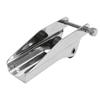 Boat Anchor Roller Stainless Steel 200mm Polished Marine Bow Roller Holder with Spring Pin for Trailer Yacht