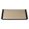 Made In Champagne with Black Small X 34cm X J-kitchens Placemat, Japan, 6-Shaku Flight, Gold/Aqua Rim, (48.5cm 2.1cm)