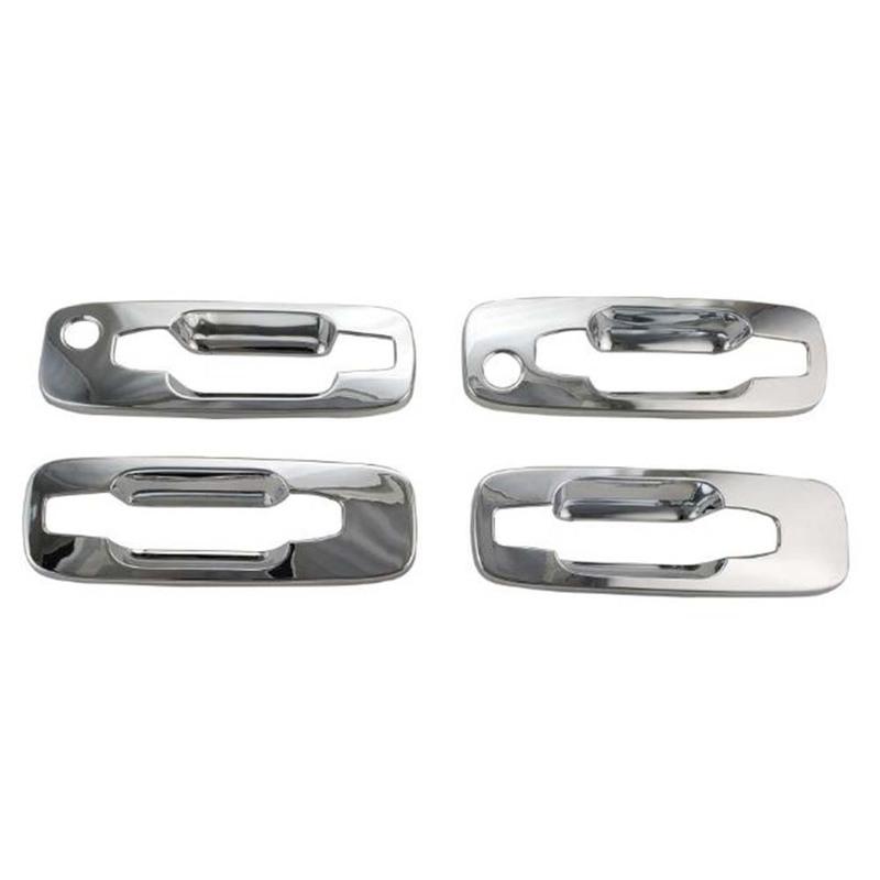 Car Stickers Chrome Silver Door Handle Cover For Nissan X-Trail 2000-2010 Decoration Exterior Styling Accessories