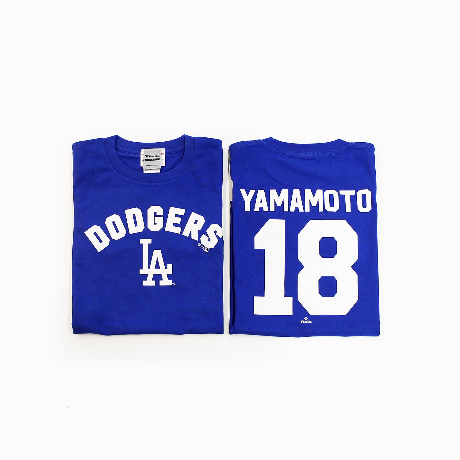 

[Fanatics] Fanatics Los Angeles Dodgers Yoshinobu Yamamoto Name and Number T-Shirt Kids Blue ML25AS005J BLUE (BLUE)