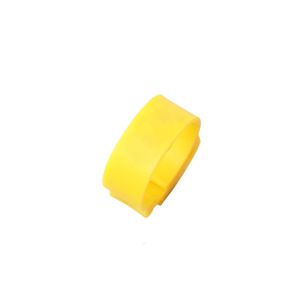 Chicken feet ring adjustable size poultry legs without digital label buckle 7-color plastic duck and goose farm equipment 140pcs