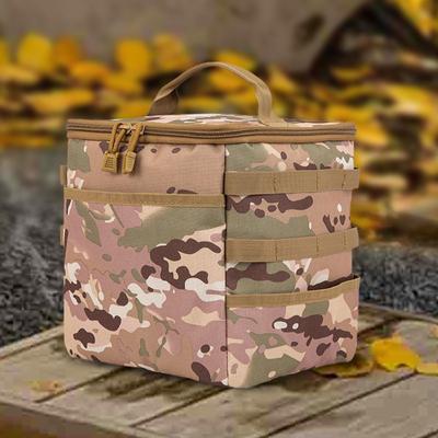 Camping Gas Tank Bag Utility Tote Kitchen Utensil Multipurpose Portable Cookware Organizer