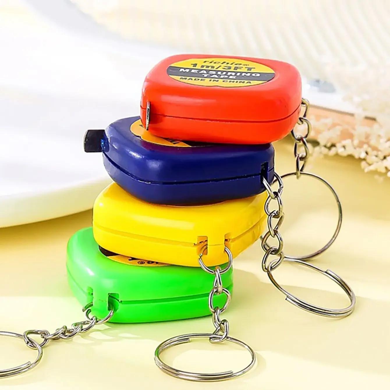 

1 шт. Мини Портативная Швейная Портновская Тканевая Линейка Выдвижная Мягкая Линейка с Брелоком Измеритель