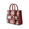 New MICHAEL KORS Mirella Leather Tote Bag, Shopping Bag, Handbag, Shoulder Bag, Crossbody Bag Small Women's Burgundy 35F3G7ZC5L-686