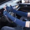 Ice Silk Sun Protection Arm Sleeves for Men & Women: Anti-Slip, Cooling Gloves for Summer Driving, Cycling, Fishing