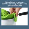 Durable Snap Design Anti-splash Lightweight Fruits Vegetable Pasta Water Strainer Rack Kitchen Supplies Vegetable Drainer