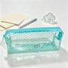 Polka Dot Print Pen Bag Transparent Stationery Pouch Portable Stationery Bag  Students