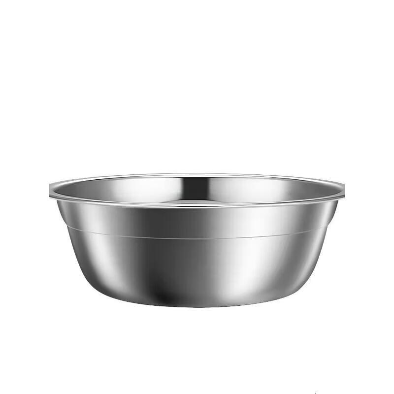 Jing Zhou Yuan Thickened Stainless Steel Round Bowls
