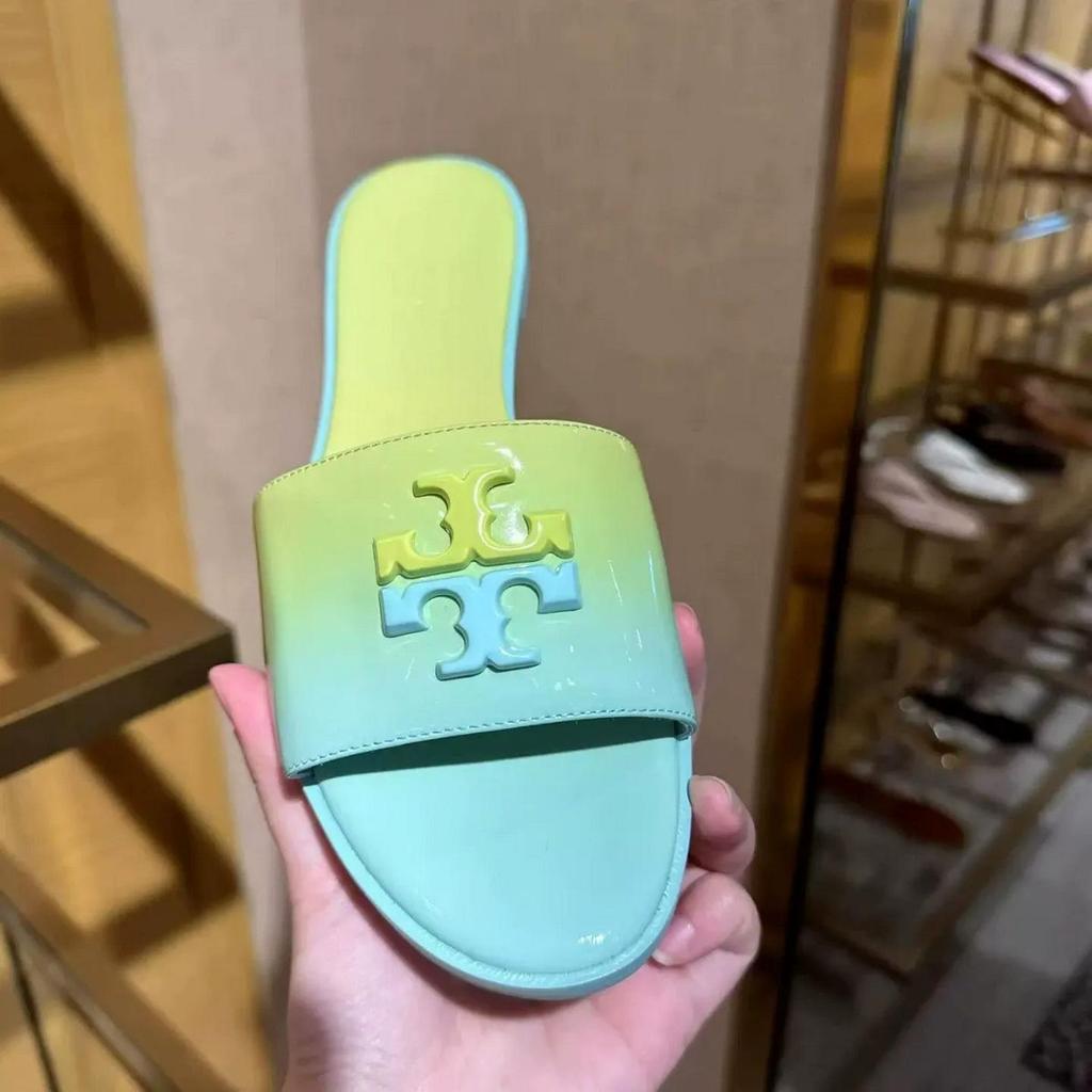 TB Women’s Mid-Heel Wedge Sandals with One Strap - Elegant European & American Style Cross-border Fashion