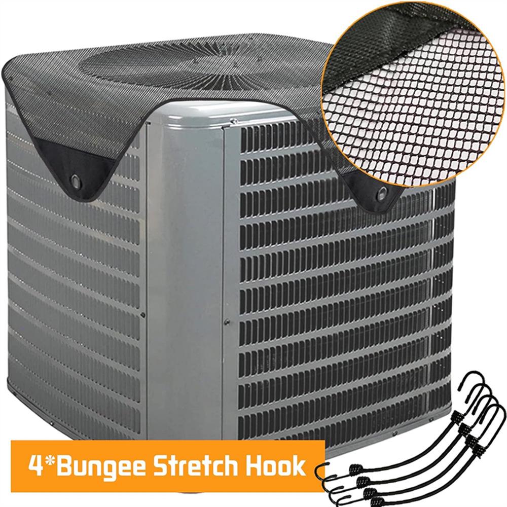 Outdoor Leaf-Proof AC Dust Cover with Universal Filter