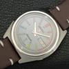 JAPAN VINTAGE SEIKO 5 AUTOMATIC MENS GREY COLOR DIAL WATCH A701635-5 R206c-a701635