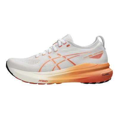 Gel Kayano 31 Balti Išblukę Oranžiniai Moteriški Sportbačiai 1012B670-100