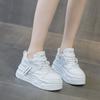 Leather Casual Shoes Ins Trendy Spring and Autumn New Muffin Platform Small College Style