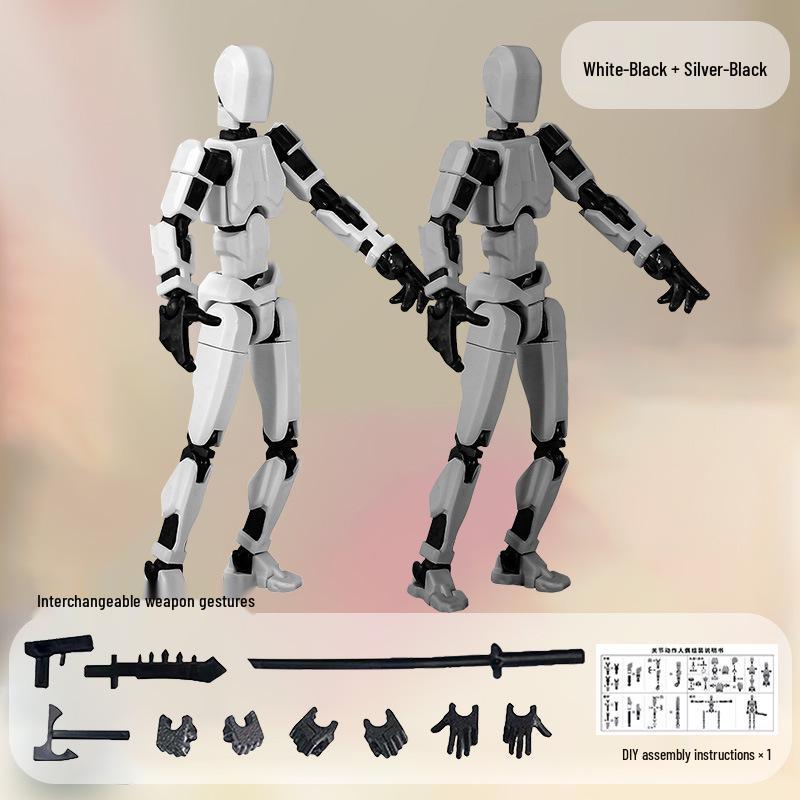 Multi-Joint Posable Robot Mannequin - Decompression Toy