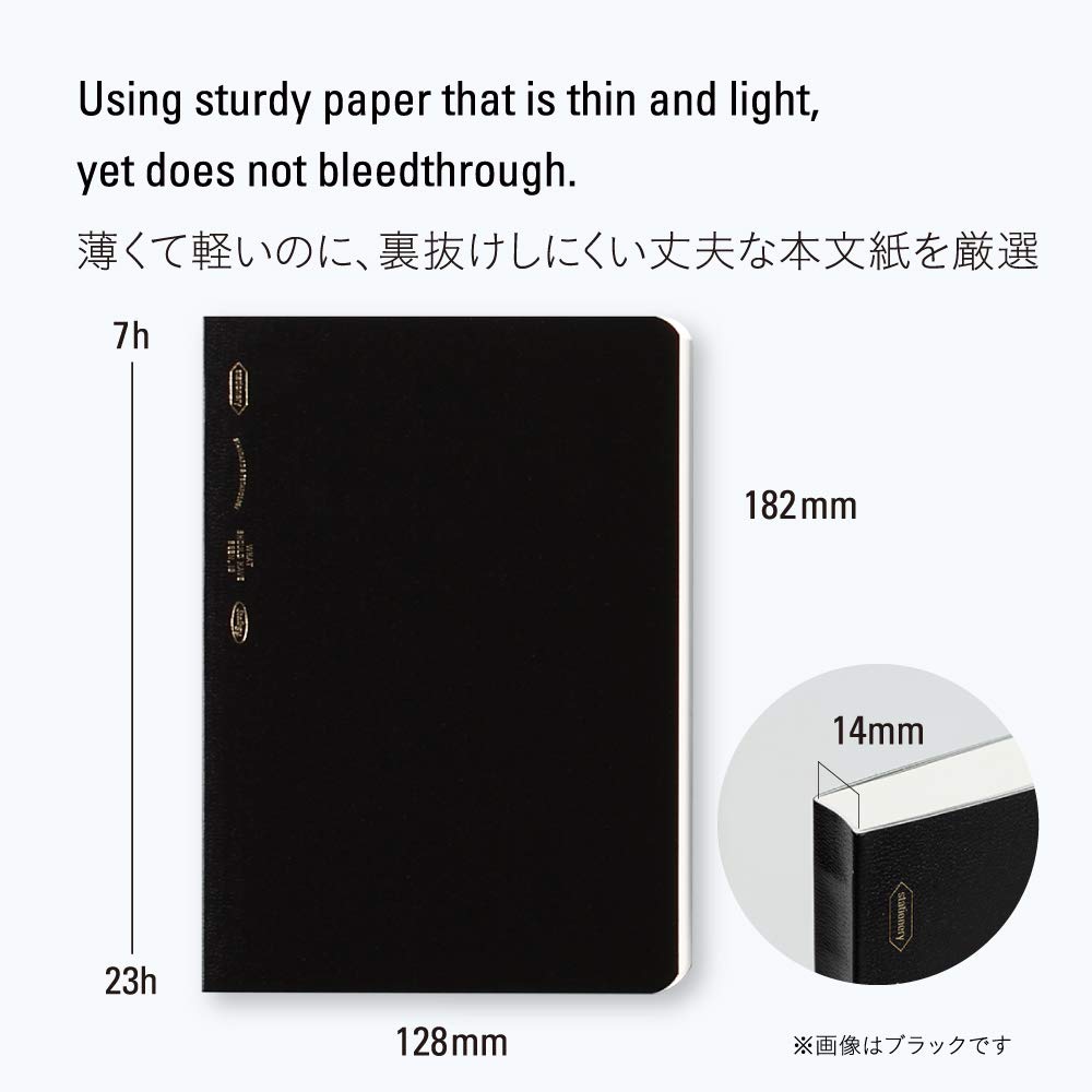 Notebook Nitoms Stalogy B6 Grid 365 Days Black S4104