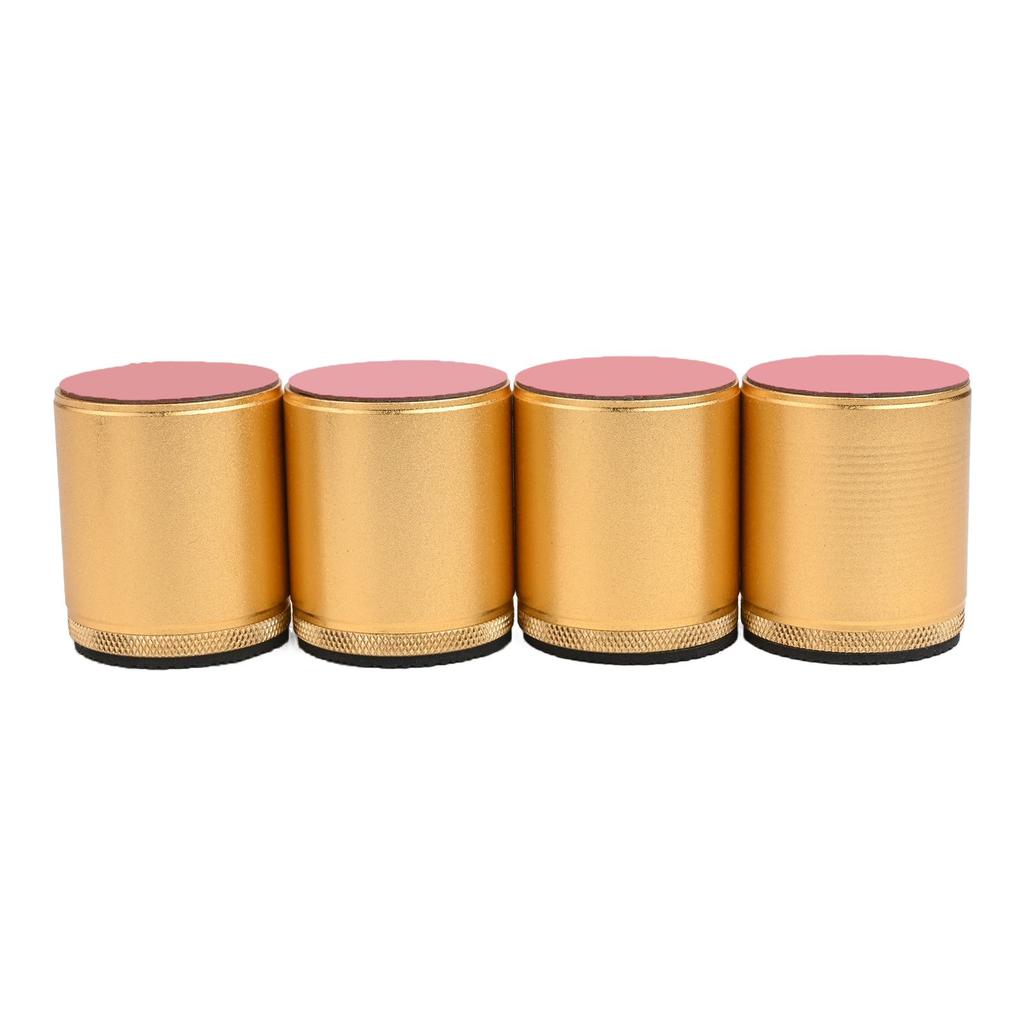 4pcs Furniture Leg Booster Pad Bed Riser Height Adjustable Table Sofa Feet Floor Protector Aluminum Alloy Cabinet Leg Feet Mat