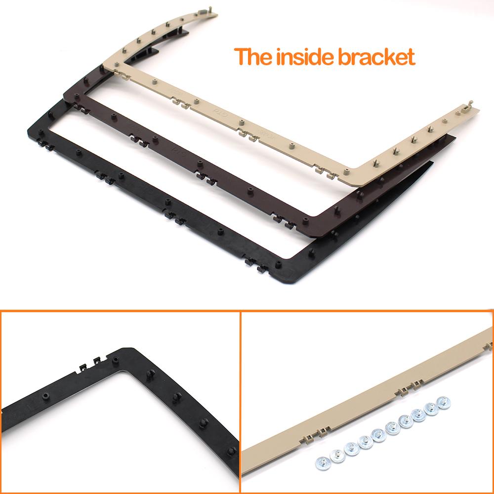 Car Front Left Right Seat Storage Pocket Pack Back Bracket Repair Kit For BENZ S Class W222 S320 S350 S450 S500 2014-2020