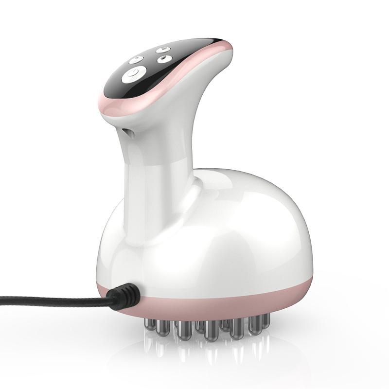 Handheld EMS Vibration Red Light Meridian Massage Brush