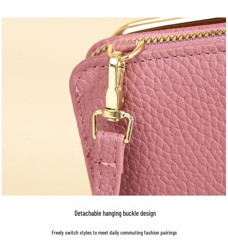 Trendy Women's Crossbody Mobile Phone Bag: Multifunctional Wallet & Coin Purse