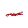 Interactive Candy-Shaped Cats Toy With Feathers & Bell – Crinkle Paper Inside For Self-Play & Boredom Relief, Chew & Scratch Resistant Toy For