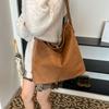 Casual Large-Capacity Commuter Armpit Large Bag Women'S Shoulder Oblique Bag Simple Tote Bag