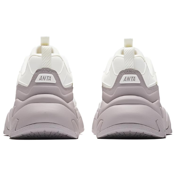 Anta Panshi Schlicht Vielseitig Bequem Höhenerhöhend Stoßdämpfend Low Top Freizeitschuhe Damen Sneaker 122548856-7