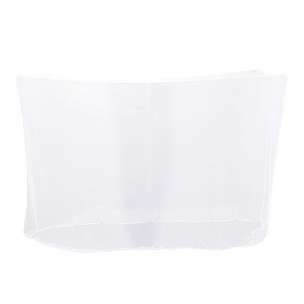 

196*165cm Bed Dome Mosquito Netting Canopy Breathable Mesh Design Simple Installation Single Bed Canopy Curtain Mosquito Net белый