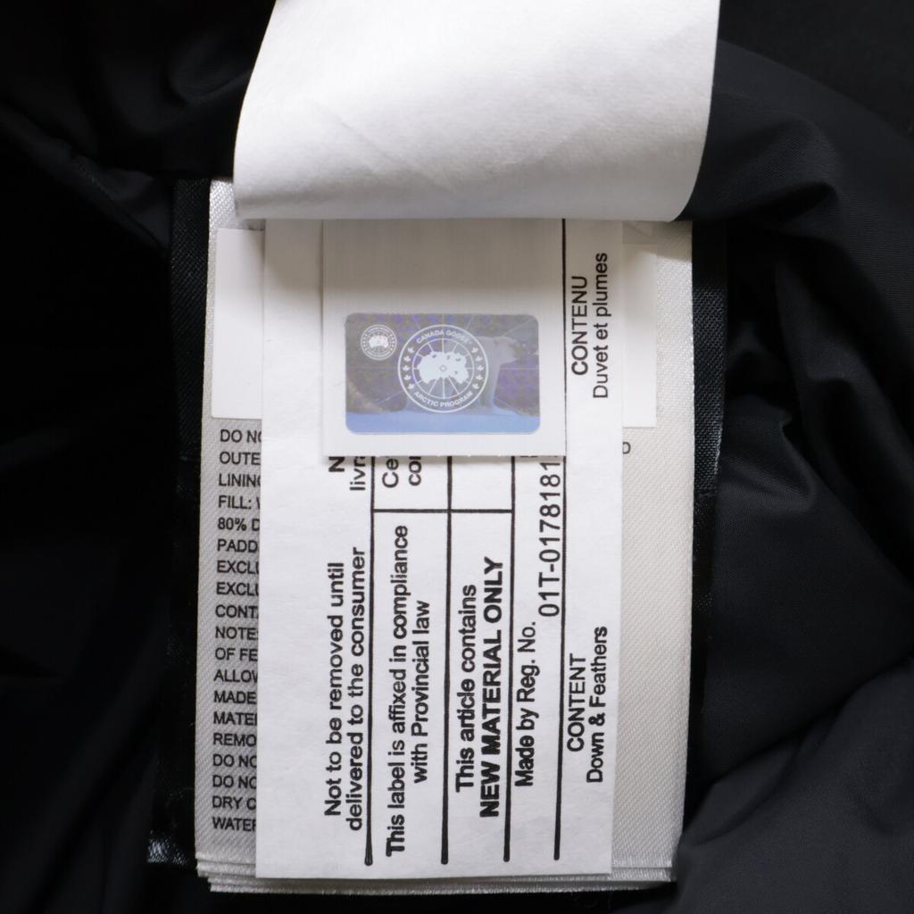 CANADA GOOSE Domestically authorized 3438JM Jasper Parka down jacket with fur Jacket S blackUsed