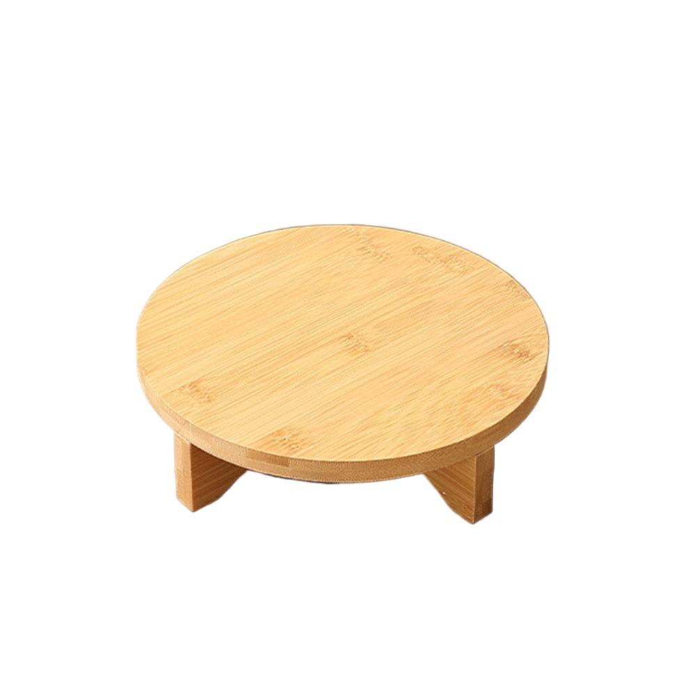 Wooden Bonsai Display Stand Home Decoration Gardening Supplies Flowerpot Holder Floor-Standing Desktop Ornament Plants Stand