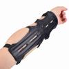 Black Leather Arm Band 12 Inch Archery Arm Band 4 Straps Archery Armguard  Beginners Use