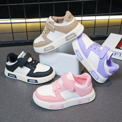 Mode Mädchenschuhe Frühling Neue Kinder Sportschuhe Rutschfest Jungenschuhe Weichsohle Mädchen Freizeitschuh Einfache Jungen Sportschuhe