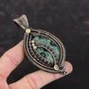 Kambaba Jasper Pendant Copper Wire Wrapped Pendant Handmade Pendant Kambaba Jasper Gemstone Jewelry Handmade Pendant For Gift Copper Jewelry