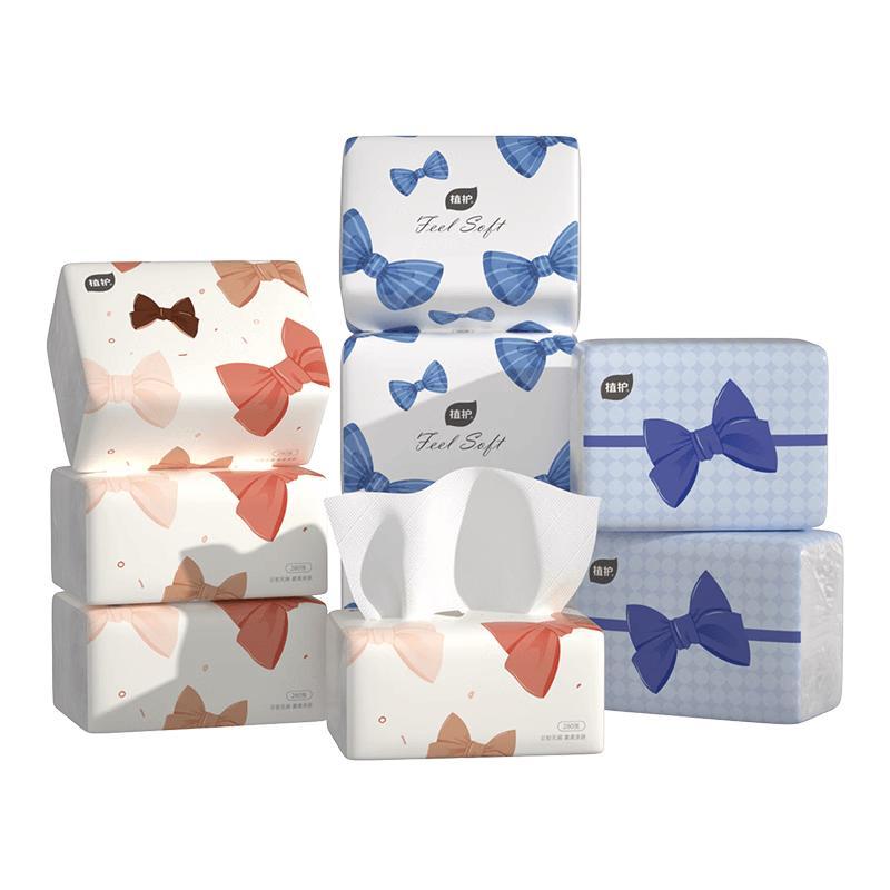 Zhihu Bowknot Soft Pack 4-Ply Facial Tissues