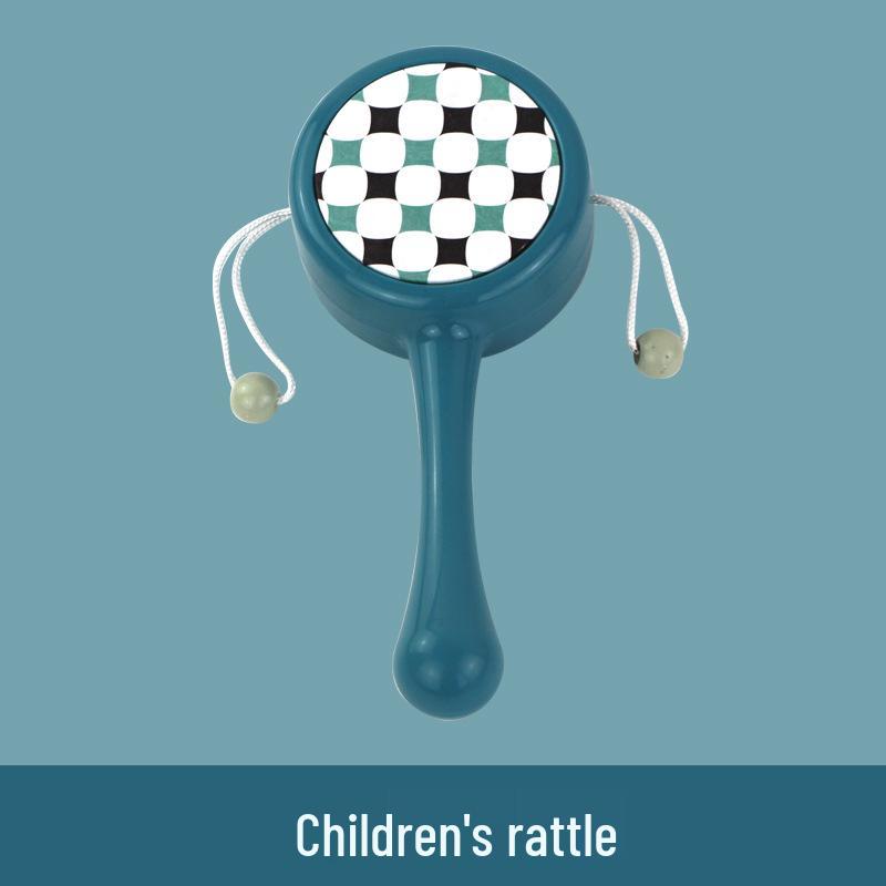 Newborn Teether Rattle & Trumpet – Early Education Grip Training