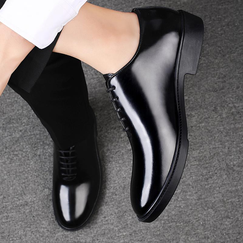 Fashion Men's Business Genuine Leather Shoes Classic and Minimalist Gentleman Style Party Office Couple Outdoor Shoes White Plus Size-49