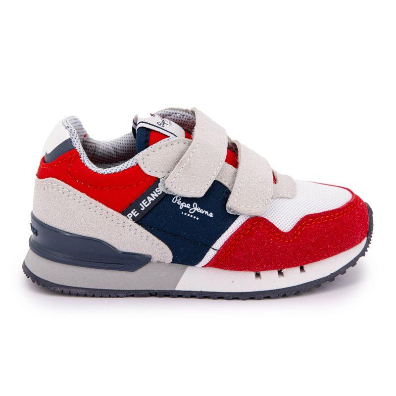 

Кроссовки London B.May красные PEPE JEANS