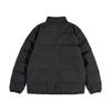 Li-Ning Fitness Series Stand Collar Sports Solid Color Loose Zipper Down Jacket Men Outerwear Black AYMU083-1