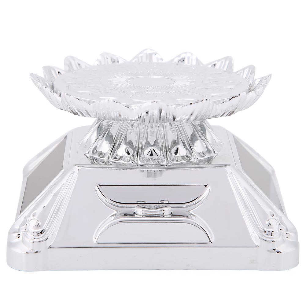 Solar Schaufenster 360 Drehteller Uhr Telefon Schmuck Ring Ausstellungsständer