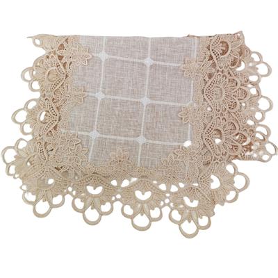 [R7685] - Placemat Table Runner 'Belle Époque' Beige - 88x41 Cm