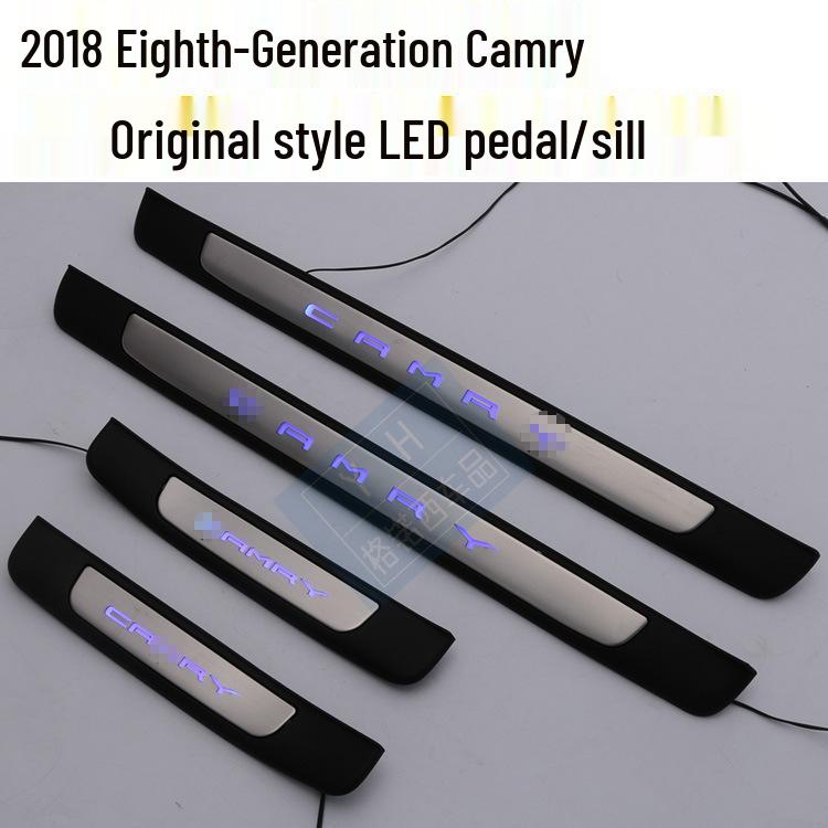 

18-Модельный Camry Приветственный порог со световой полосой - Модификация 8-го поколения