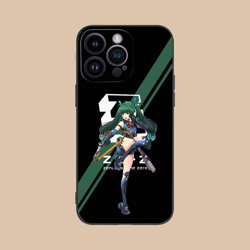 Zenless Zone Zero QingYi Phone Case for iPhone 17 16 15 14 13 12 11 X XR XS 8 7 Air Pro Max Plus Mini Colorful Cover Pretty