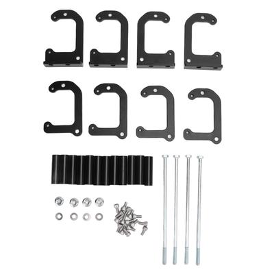 Soportes de reubicación de bobina Montaje remoto 551562 Reemplazo para camión con swap LS LQ4 LQ9 Negro
