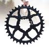 34T Bike Chainring 7075 Aluminum Alloy Positive Negative Tooth Round Chainwheel for GXP Road Bikes