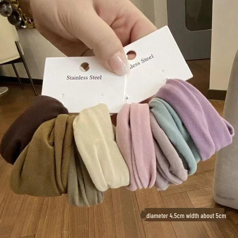 

Набор из 24 утолщенных бесшовных резинок для волос: Высокоэластичные повязки на голову с широким краем и эксклюзивной бесплатной доставкой для новичков